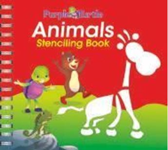 Picture of Animals Stencil Book 
