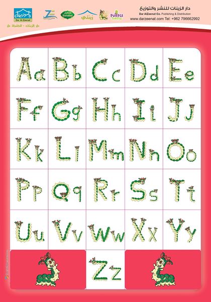 Picture of English Letters Poster