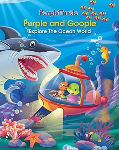 Picture of Purple and Goople Explore the Ocean World